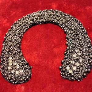 Revolution Black Beaded Collar